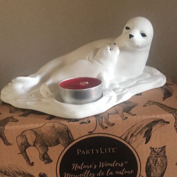 Partylite Nature’s Wonders Candle Holder NIB